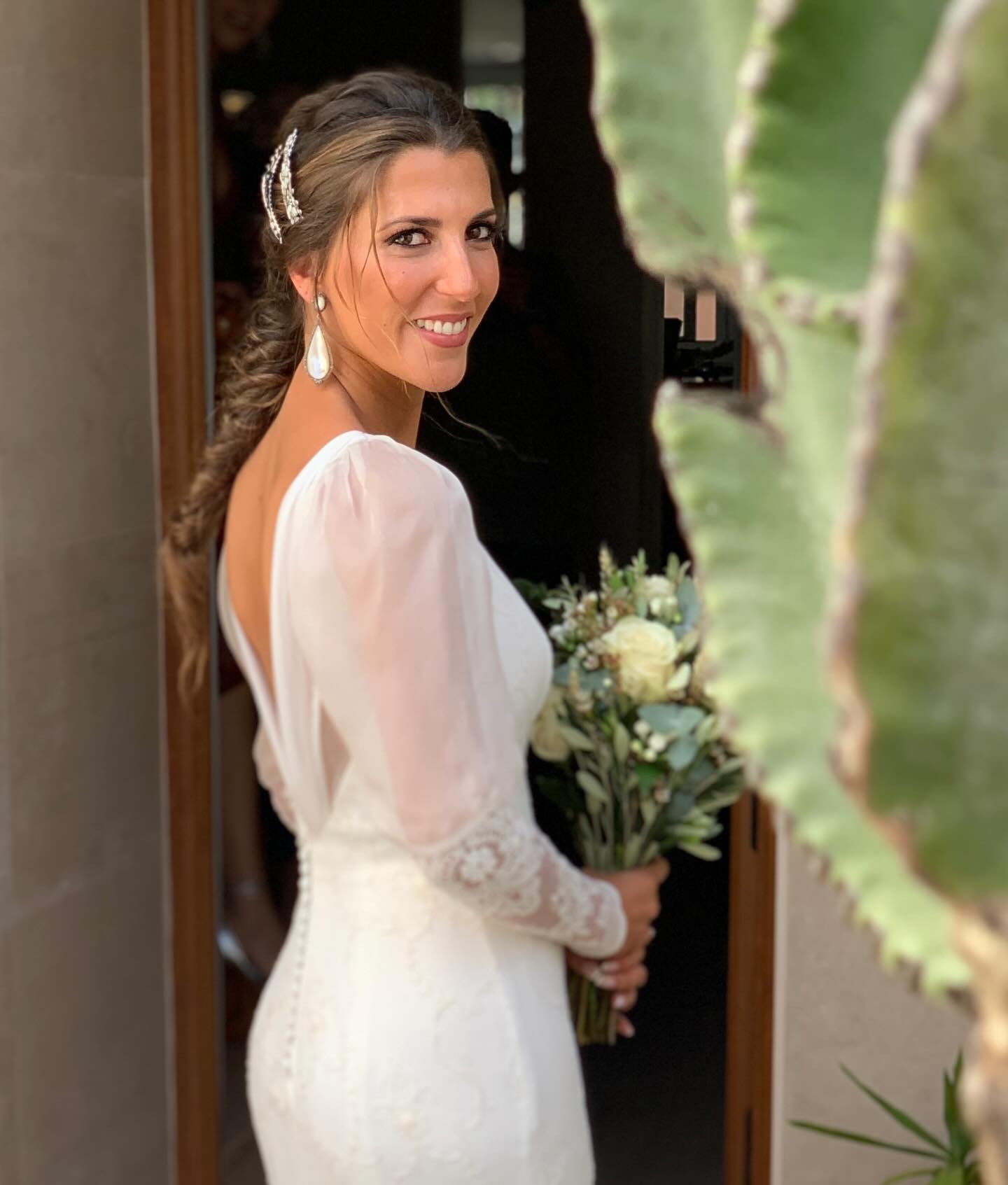 Look nupcial radiante