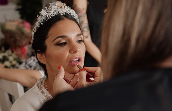 Look de belleza nupcial